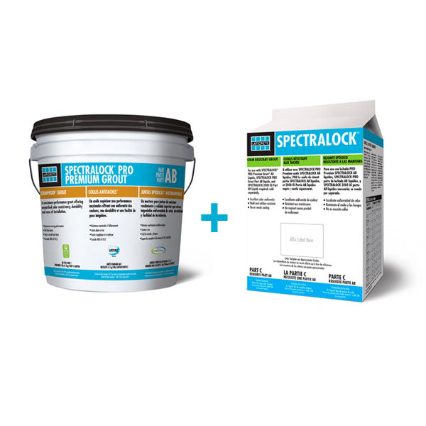 LATICRETE SPECTRALOCK PRO GROUT PART A AND B (EPOXY)