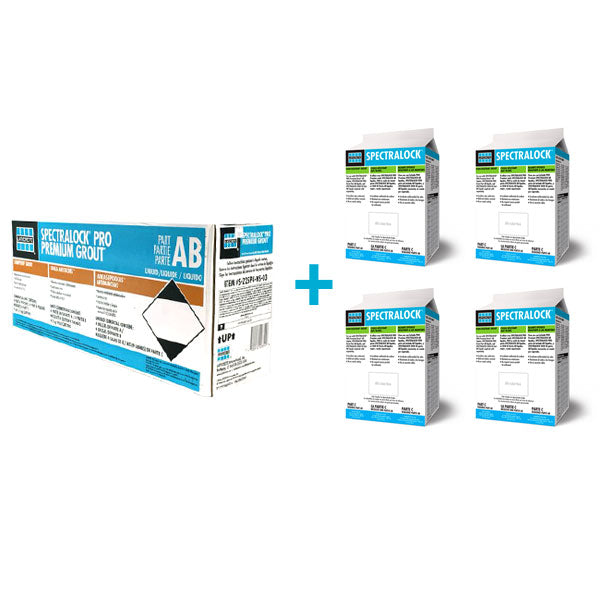 LATICRETE SPECTRALOCK PRO GROUT PART A AND B (EPOXY)