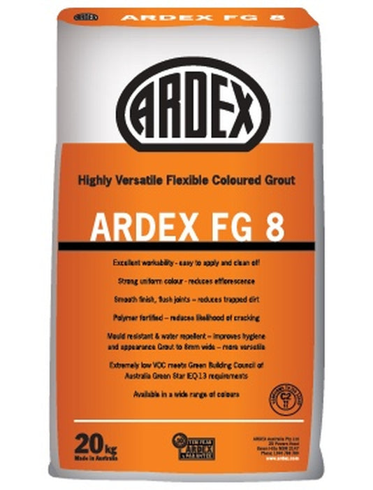 Ardex Flexible Coloured Grout (FG8)